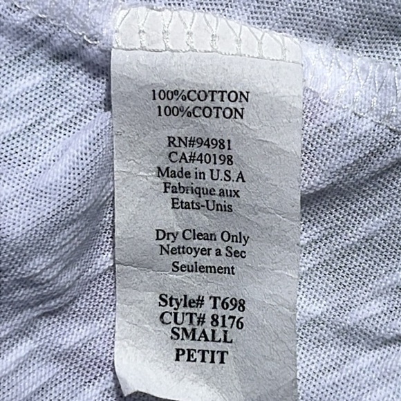 Vintage 2001 XXI babydoll cotton top S - Picture 6 of 8